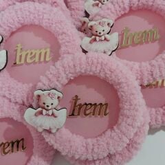 Pembe Puffydik Bebek Magnet 10 Adet